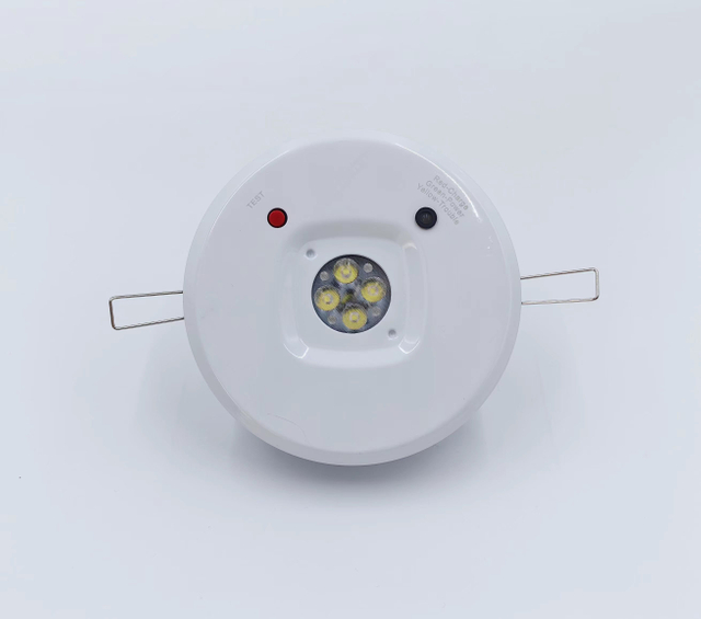Emergency Ceiling Iron Material White 4pcs LED Rechargeable Non-maintained Or Maintained Emergency Down Light