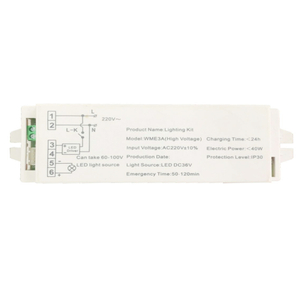LED Rechargeable Battery Emergency Driver Kit for All LED Lamp