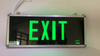 LED Emergency Rechargeable Battery Safety Exit Silk Printed Customized Lamp