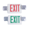  New LED Emergency Exit Sign Light Rechargeable Maintained Double Face Emergency Dual-head LED Lights