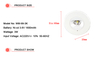 Small Emergency Corridor LED Light