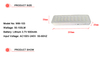30 PCS LED Rechargeable Emergency Camp Light