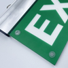 LED Rechargeable Pictogram Changeable Emergency Safety Aluminium Acrylic Exit Lamp