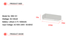 30 PCS LED Rechargeable Emergency Portable Camping Light
