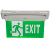 White Green Printing Rechargeable Ni-cd Battery Emergency Exit Sign LED Lights