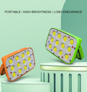 Portable Solar LED Light, Integrated Solar Charging, Solar Lighting System