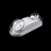 LED Emergency Twin Spot Light, WaterProof IP65 Rechargeable LED Light with Battery, UL & CUL Certified