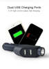 LED Multi-Funtional Car Hammer Charger with USB Charging Lamp