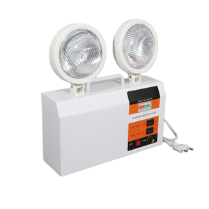 LED Emergency Twin-Head Light Metal Housing