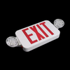  New LED Emergency Exit Sign Light Rechargeable Maintained Double Face Emergency Dual-head LED Lights