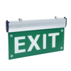 LED Rechargeable Pictogram Changeable Emergency Safety Aluminium Acrylic Exit Lamp