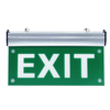 LED Rechargeable Pictogram Changeable Emergency Safety Aluminium Acrylic Exit Lamp