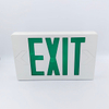 Rechargeable Plastic White Housing Exit Sign LED Emergency Light