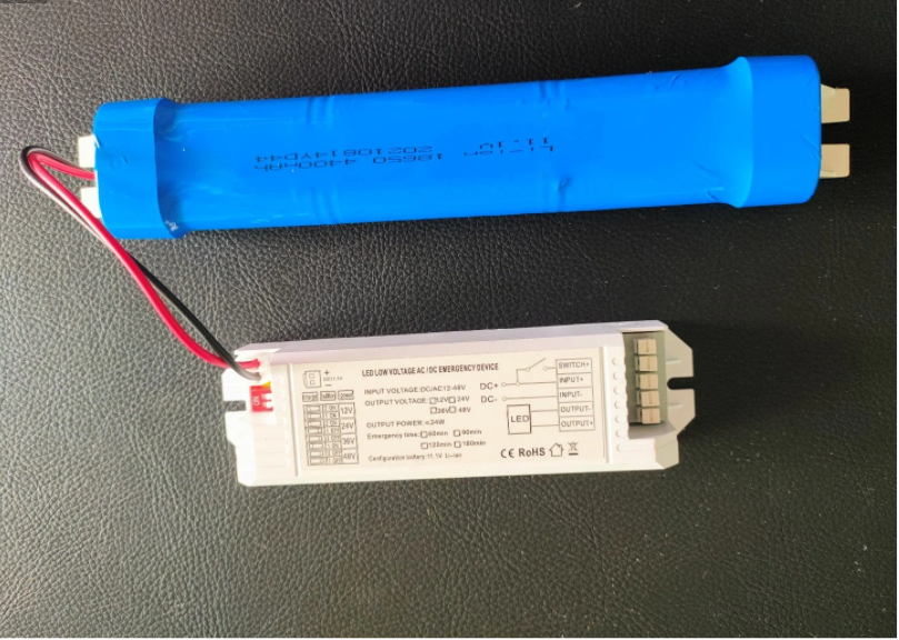 Emergency Driver Kit with Rechargeable Battery for Indoor LED Lamps