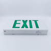 Rechargeable Plastic White Housing Exit Sign LED Emergency Light