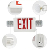  New LED Emergency Exit Sign Light Rechargeable Maintained Double Face Emergency Dual-head LED Lights