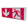 LED Rechargeable Battery Emergency Exit Safety Lamp Maintained