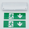 LED Emergency Rechargeable Battery Bulkhead Lamp with Pictogram to Exit
