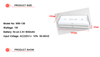 LED Rechargeable Lithium Battery Emergency Surface or Recessed Lamp