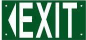 Emergency Exit Lights PVC Pictogram or Signs