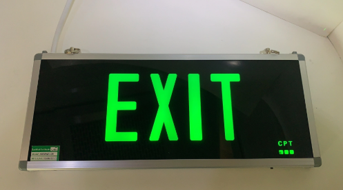 Emergency Exit Sign